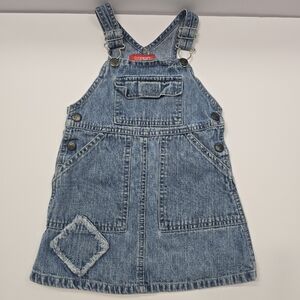 Esprit Vintage‎ Girl Jean Skirt Overalls 2T